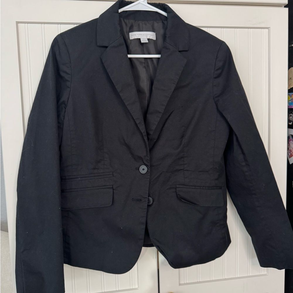 New York & Company Classic Black Blazer - Size 12